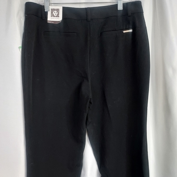 Ann Klein Black Stretch Pants. Size 8. NWT - Picture 4 of 12